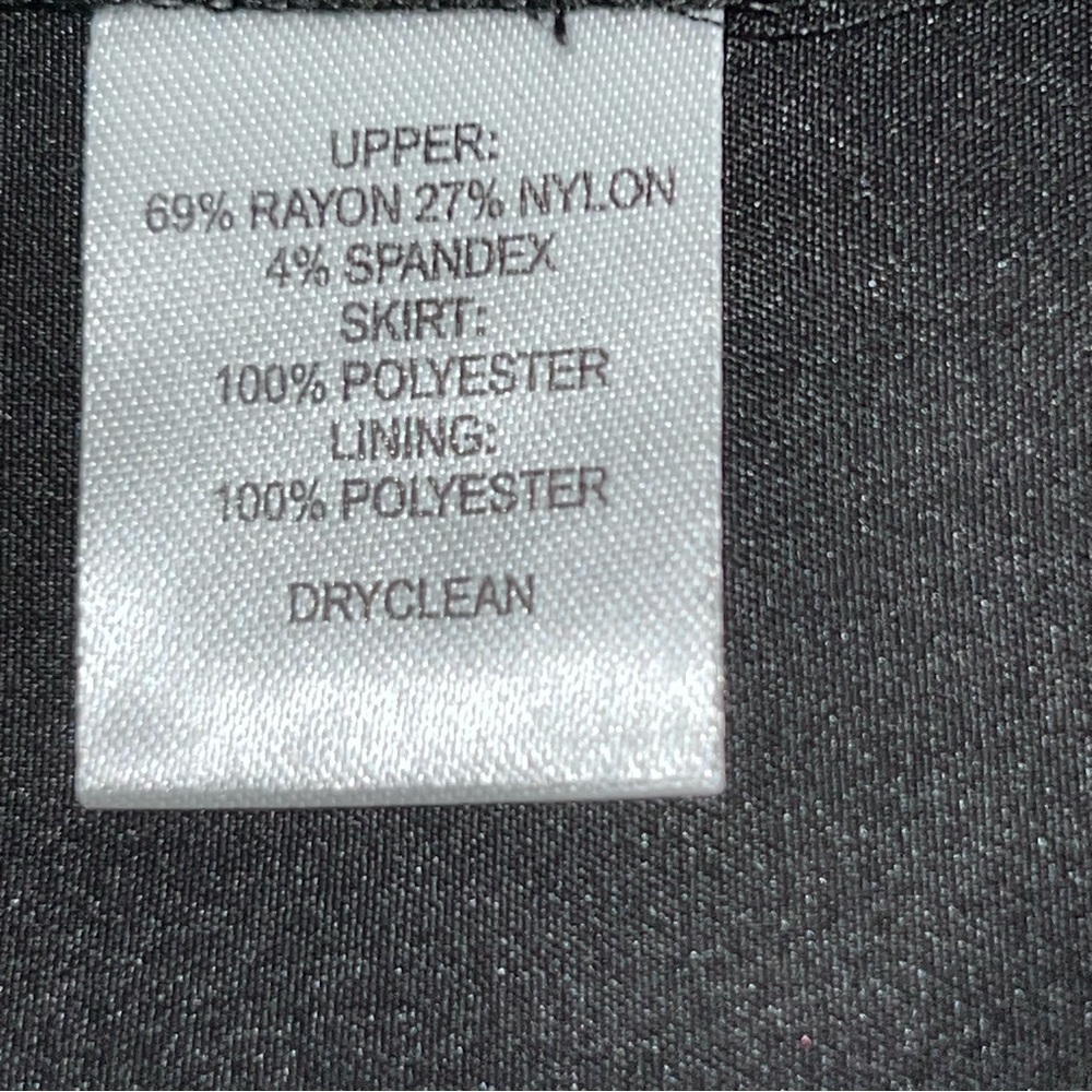 LOFT Black and Purple Mini Dress - Picture 10 of 16